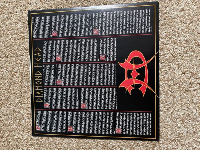 Diamond Head "Death and Progress" vinyl