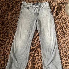 Stradivarius Women's Blue and Navy Jeans