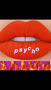 lime crime matte liquid lipstick in psycho