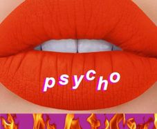 lime crime matte liquid lipstick in psycho