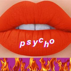 lime crime matte liquid lipstick in psycho