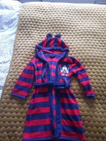 Mickey Mouse Disney robe kids unisex size 6-7 years
