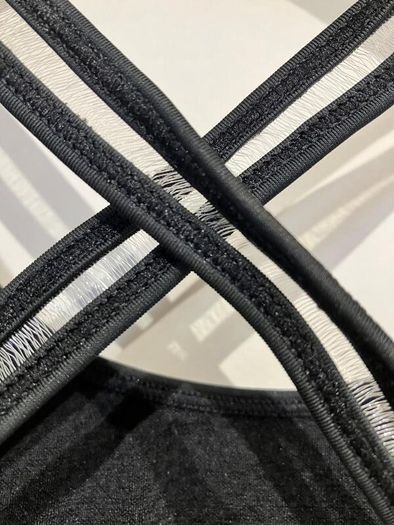 Little Labyrinth Sports Bra black (NEW)