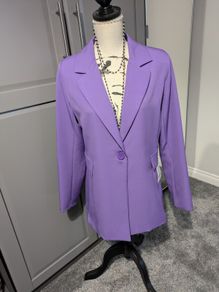 Pala D'oro Purple  blazer