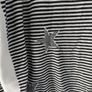 M&S Black and White Star Jumper (Size 10-12) Image 2