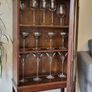 Elegant Antique Display Cabinet: Perfect for collectibles Image 2