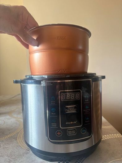 Drew & Cole Pressure King Pro 3L Multi Cooker / Pressure Cooker for Sale