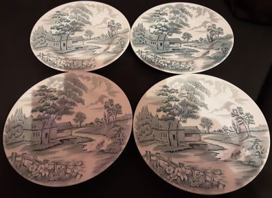 Arklow pottery RARE PLATES ( four )