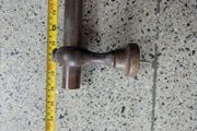 wooden curtain pole