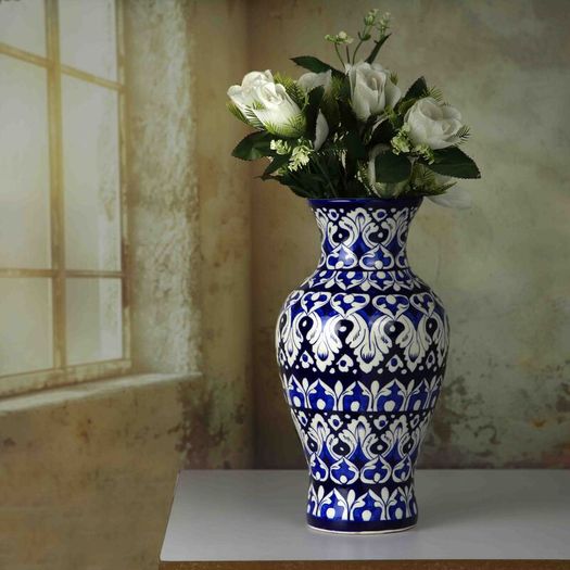 Handmade and Hand Painted Ceramic Flower Vase | Warehouse Clearance | Massive Discount | Bargain price
