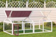 Run Box Mocha 200x112.5x74 cm Solid Wood Pine
