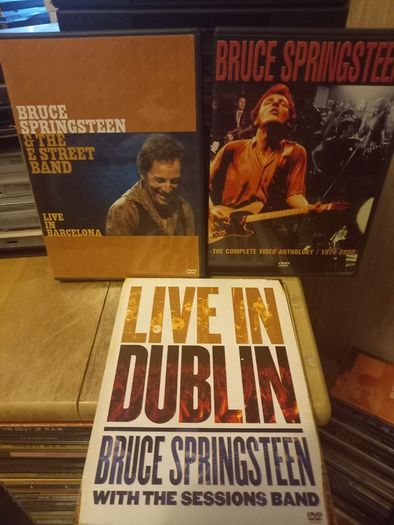 Bruce Springsteen Dvd Collection Bundle Classic Rock Live Music