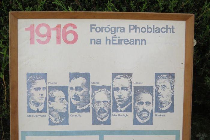 1916 Rising: 50th anniversary Government poster for schools