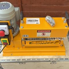 220v  Scrap Cable Stripping recovery recycling copper electric  cable aluminium Machine 1mm-40mm 10 Blades Wire Stripper Recycling Copper Cable Strippers Collection in balbriggan