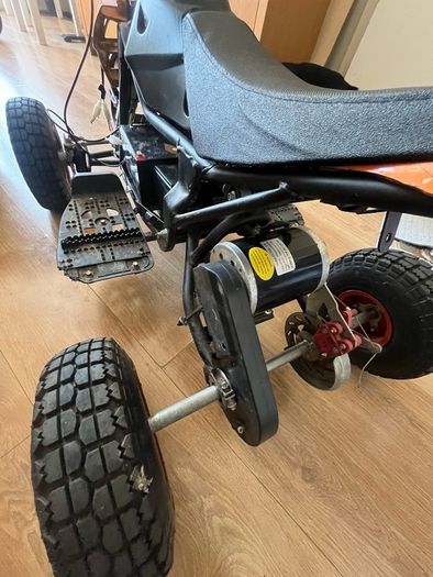 Custom modified 3000w 36v quad