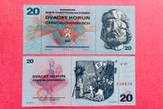 Czechoslovakia  20 Korun  1970  Pick 92a. Selected ( Uncirculated )