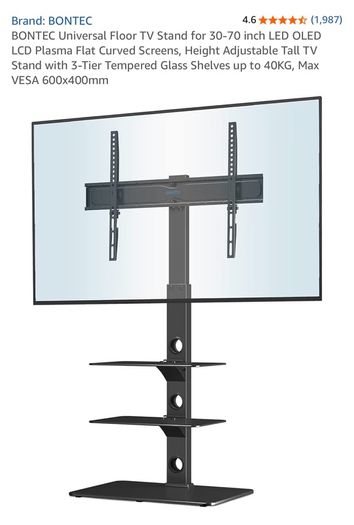 SHARP 50" smart TV, floor TV stand, SONY sound bar