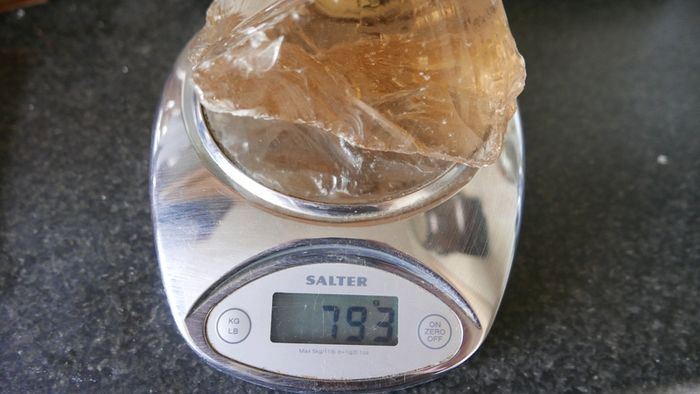 Natural Golden Andara Crystal 5,103 kg
