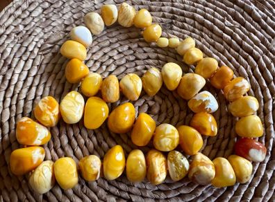 Natural Baltic Amber Necklace (22 Inches)