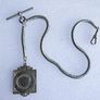 Victorian Albert  Solid Silver Albert Watch Chain "N.G.R.CO.REG" Birmingham or Chester. length 12" - 41,9g Image 2