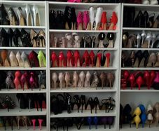 Clothes Shoes and Wigs For Sale