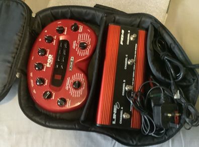 Line 6 POD 2.0 + FB4 foot controller + PSU and soft case.
