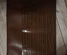 Leather bag pouch