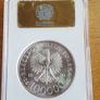 Poland 100000 zlotych 1990 solidarity silver coin Image 4