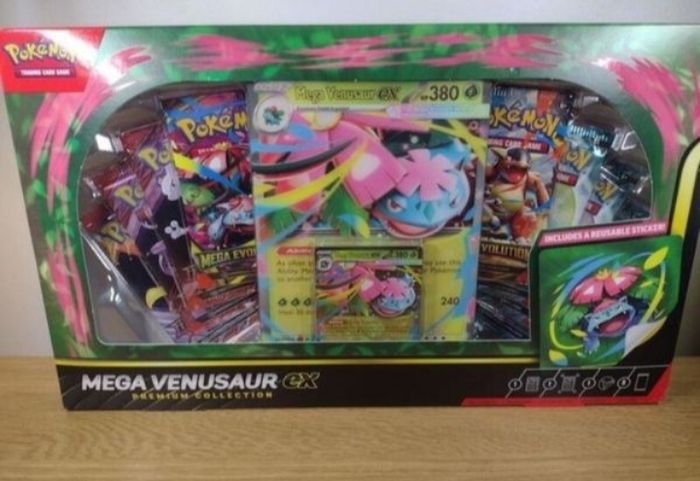 Mega Venusaur Ex Premium Collection Box  - Pokemon cards