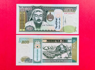 Mongolia  500  Tugrik  2011   PICK  66c ( uncirculated )