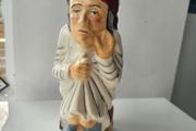 Vintage Roy Kirkham Pottery Scrooge Toby Jug Character Mug  Staffordshire Earthenware