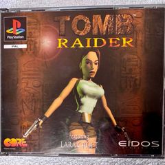 PlayStation 1 , 1st edition TOMB RAIDER , double case with all origional covers , booklets etc in perfect condition