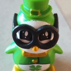Ryan's World Rare Peck Green Ireland Penguin Action Figure collectable