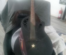 OVATION model tx collection semi acoustic guitar