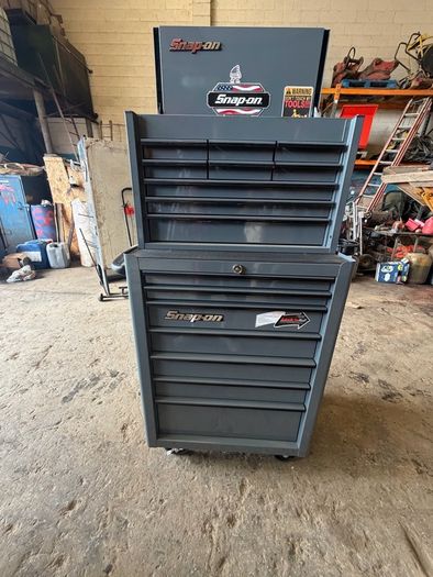 Snap on tool box