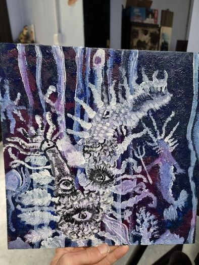 Veins Under the Sea painting by Michael Dempsey