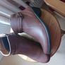 Ladies boots size 6 Tan Image 2