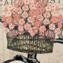 Shabby Chic Wall Painting- Paris Ride Art Print and FREE table mats Image 4