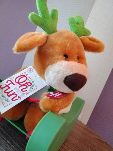 Light Up Musical Rocking Reindeer