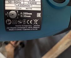 Makita 10" ( 260mm ) Miter saw