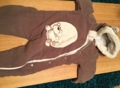 Boys snowsuit Age 3-6 months