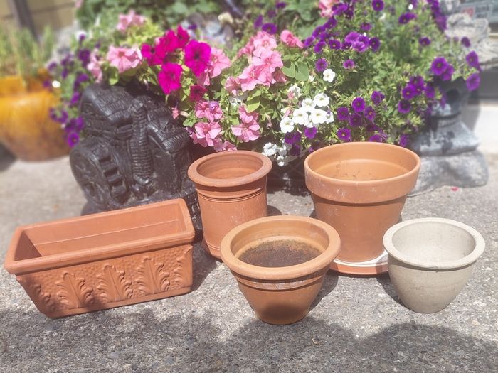 garden pots