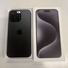 IPhone 15 Pro Max 256GB Black Titanium Factory Unlocked Mint Condition