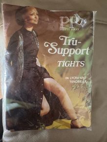 Pretty Polly Tru-Support  Sherry Tights size UK12 EU40 Postage included