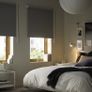 FRIDANS  Block-out roller blind, grey, 200x195 cm Image 2