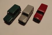 3 Mercedes G model cars