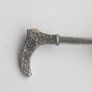Brooch Riding Crop Silver Image 3