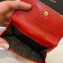 [Designer] Dolce & Gabbana, Snake Skin Red Wallet Image 2