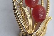 Vintage brooch FILIGREE