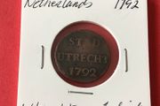 Netherlands Utrecht 1792 1 Duit